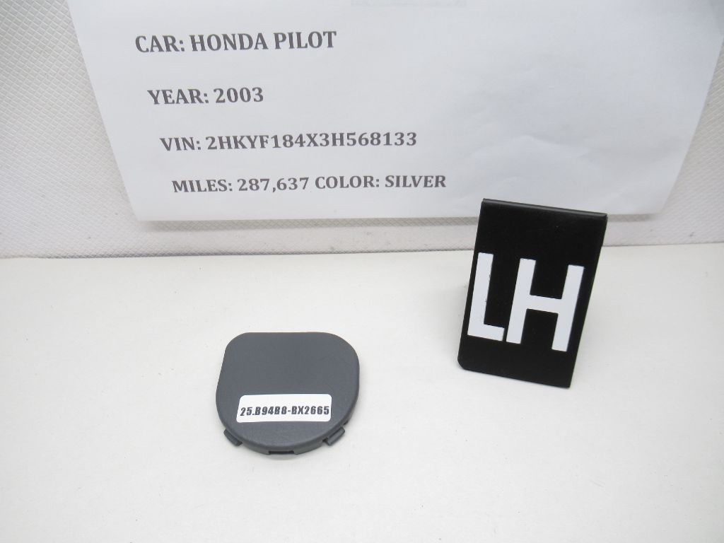 2003-2008 Honda Pilot Left Hand Cargo Shade  Cover Cap Trim 84664-S3VA-A000 OEM