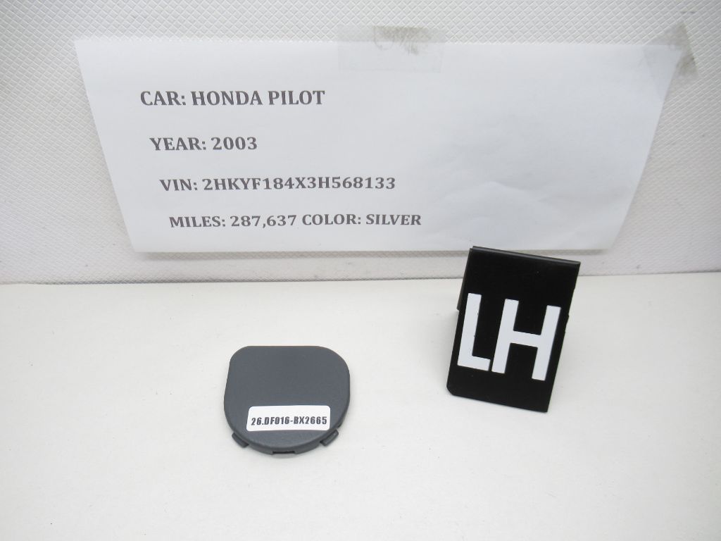 2003-2008 Honda Pilot Left Hand Cargo Shade Cap Trim 84664-S3VA-A000 OEM