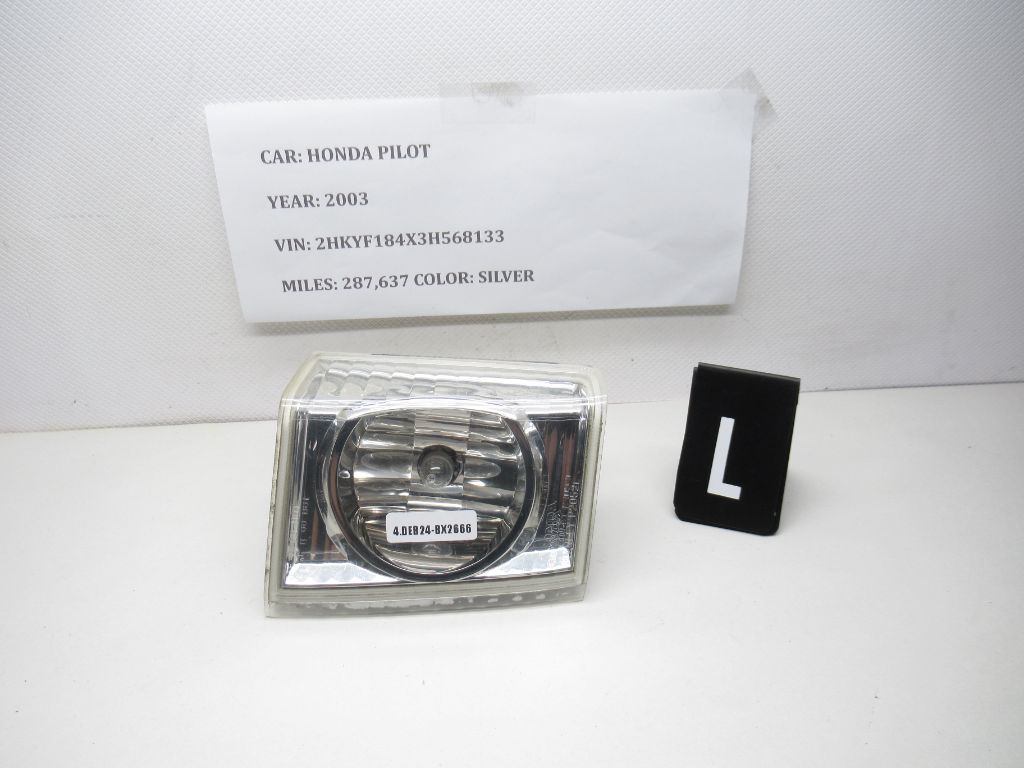 2003-2008 Honda Pilot Left Side Fog Lamp 34156S9VA01 OEM