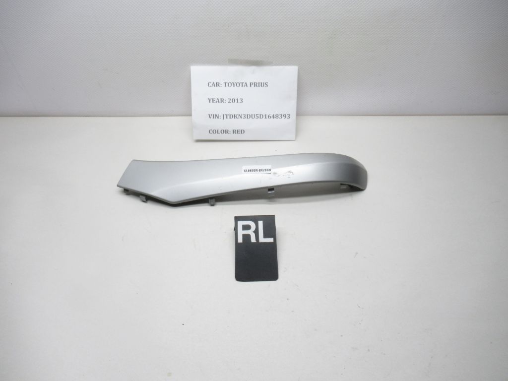 11-13 Toyota Prius Rear Left Door Panel Grab Handle Trim Bezel 74646-47010 OEM