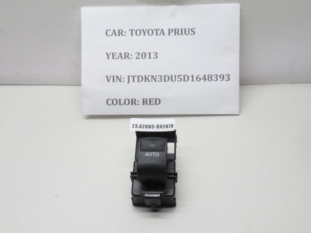 2010-2015 TOYOTA PRIUS Rear Door Window Switch 192801 OEM