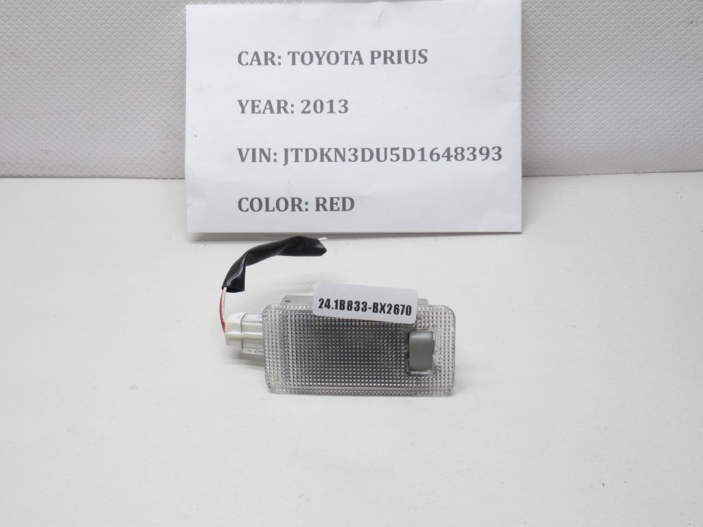 2012 - 2015 Toyota Prius Rear Trunk Lamp 8125048010 OEM