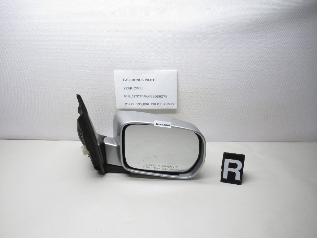 03-08 Honda Pilot Driver Right Side View Power Door Mirror 711085 OEM