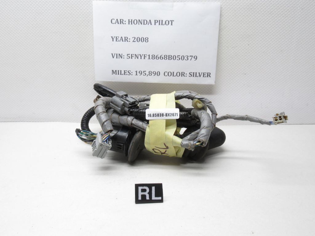 2003-2008 Honda Pilot RL Door Wire Harness Wiring 32754-S9v-A10 OEM