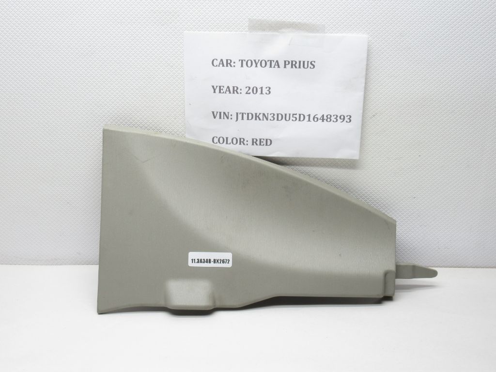 2010-2015 Toyota Prius Left Side Lower Kick Trim Panel Cover 58816-47020 OEM