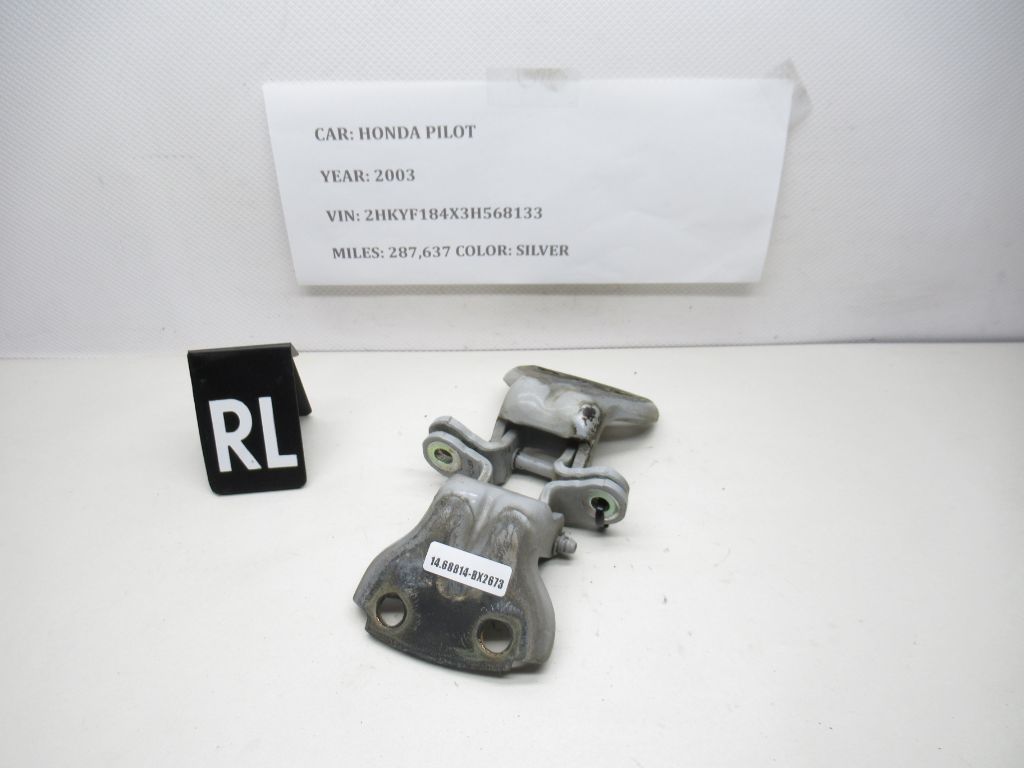 2003-2008 Honda Pilot Rear Left Upper & Lower Door Hinge Set 67950-S3V-A00ZZ OEM