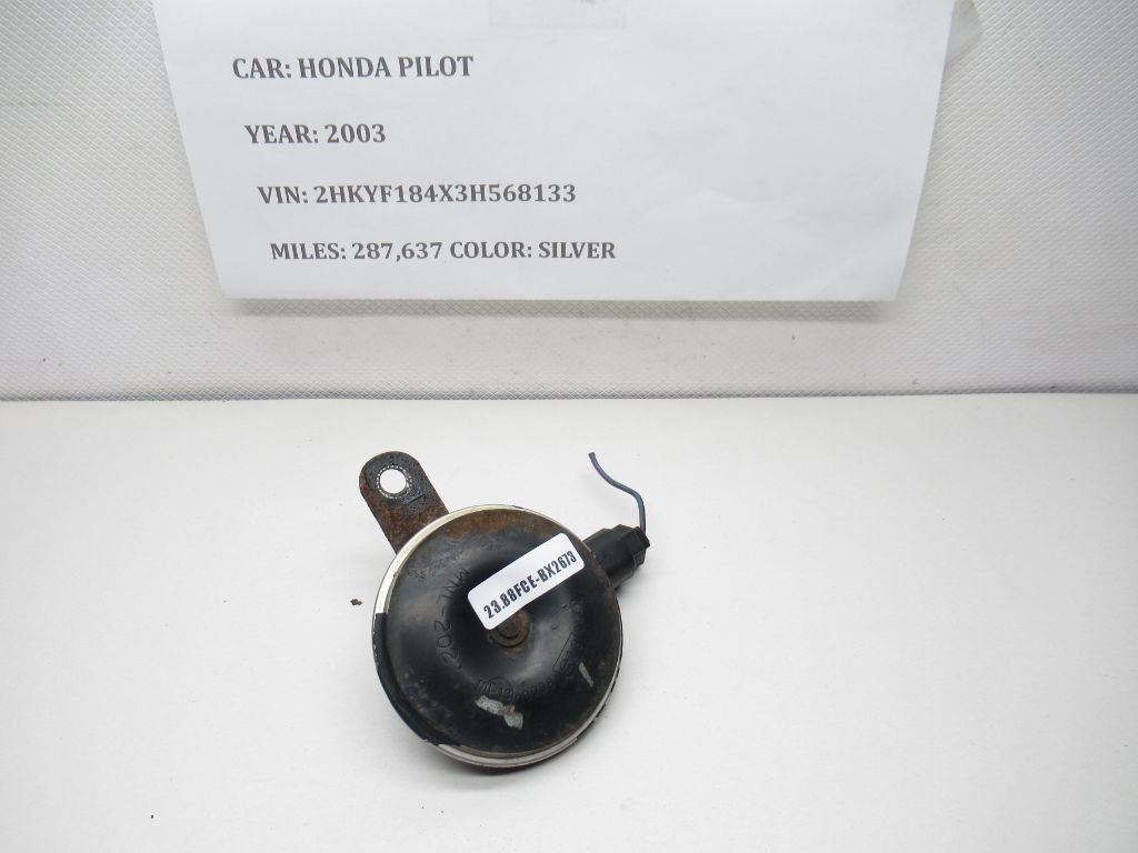 2003-2004 Honda Pilot Alarm Signal Horn MNL-202 E13000061 OEM