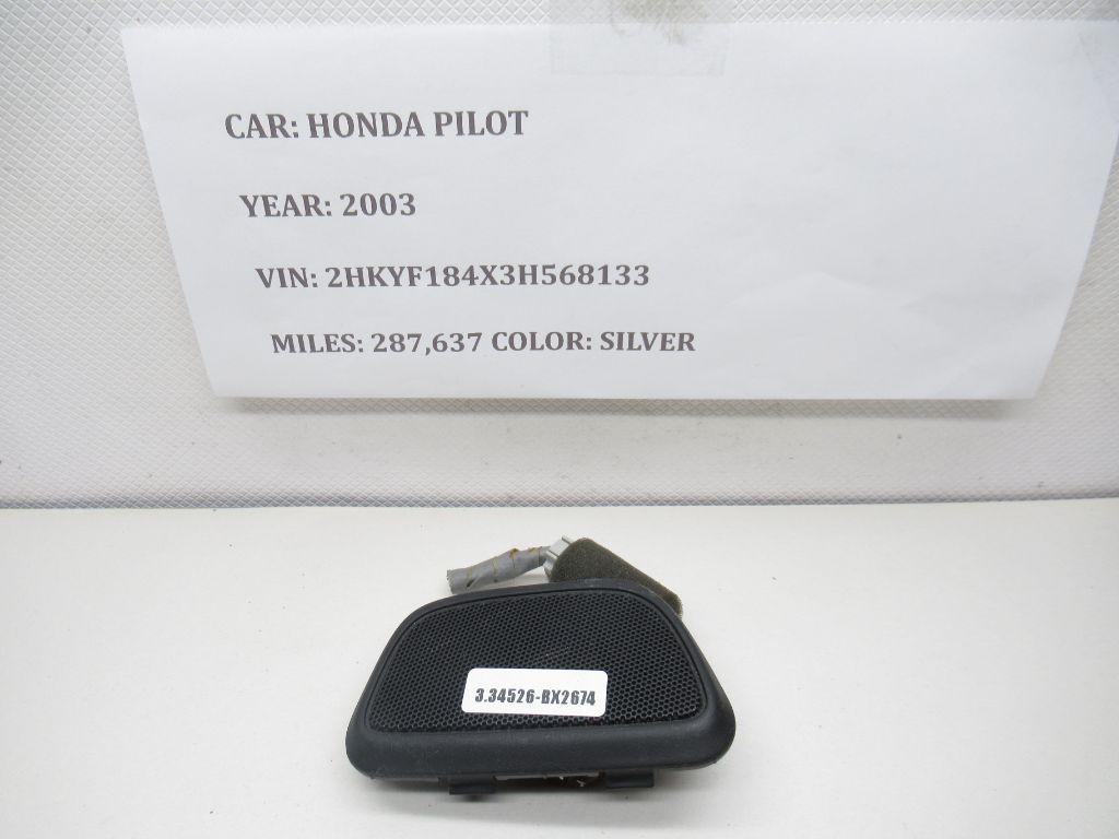 06-08 Honda Pilot Right Upper Dash Tweeter Cover 77132-S9V OEM