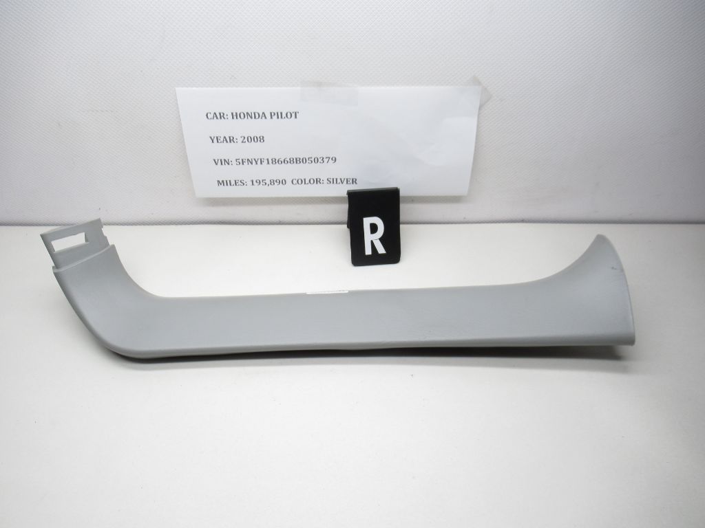 03-08 Honda Pilot Rear Right Interior Tailgate Trim Panel 84435-S9V-A010-M1 OEM