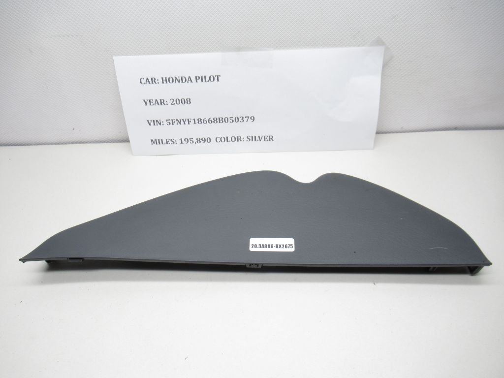 2003-2008  Honda Pilot Passenger Dashboard Side Cover Trim 77211-S9V OEM