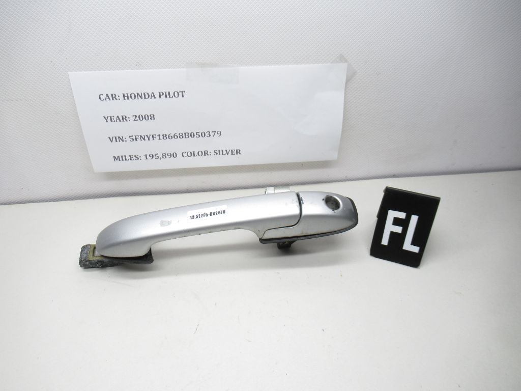 2006-2008 Honda Pilot Exterior Front Left Door Handle 72180-S9V-A11 OEM