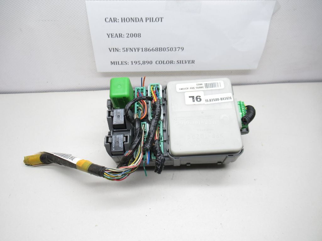 2003-2008 Honda Pilot Multiplex Fuse Relay Box 38850-S9V-A310M1 OEM