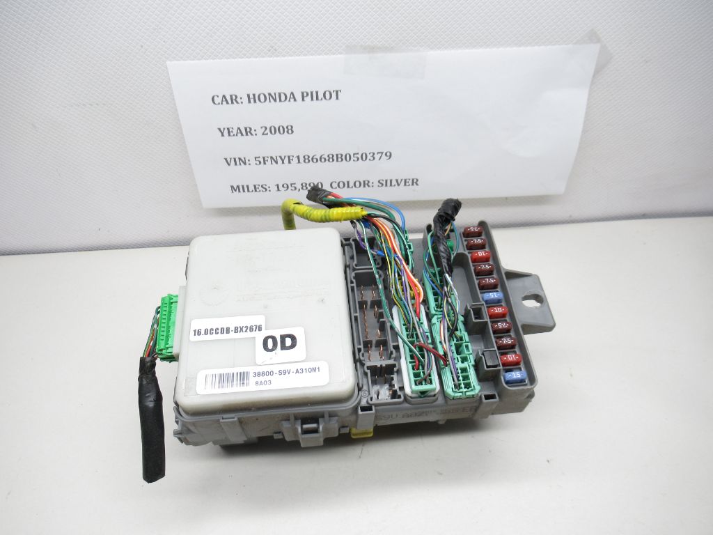 2004-2008 Honda Pilot Fuse Junction Box 38800-S9V-A310M1 OEM