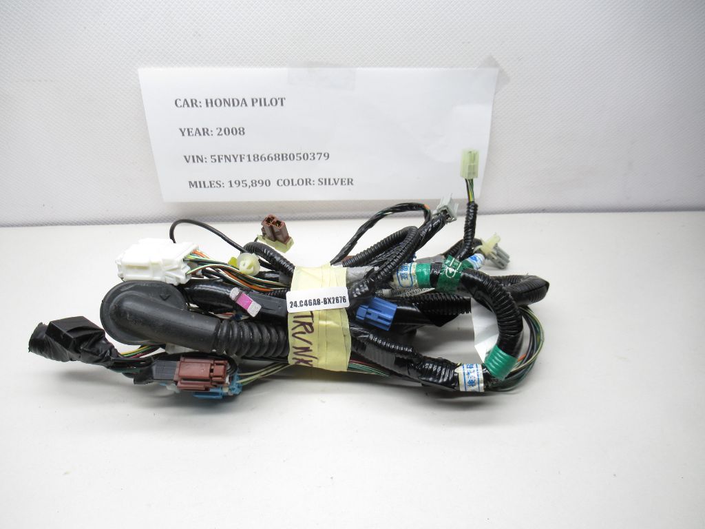 2006-2008 Honda PIlot Trunk Door Wire Harness 32119-S9V-A010 OEM