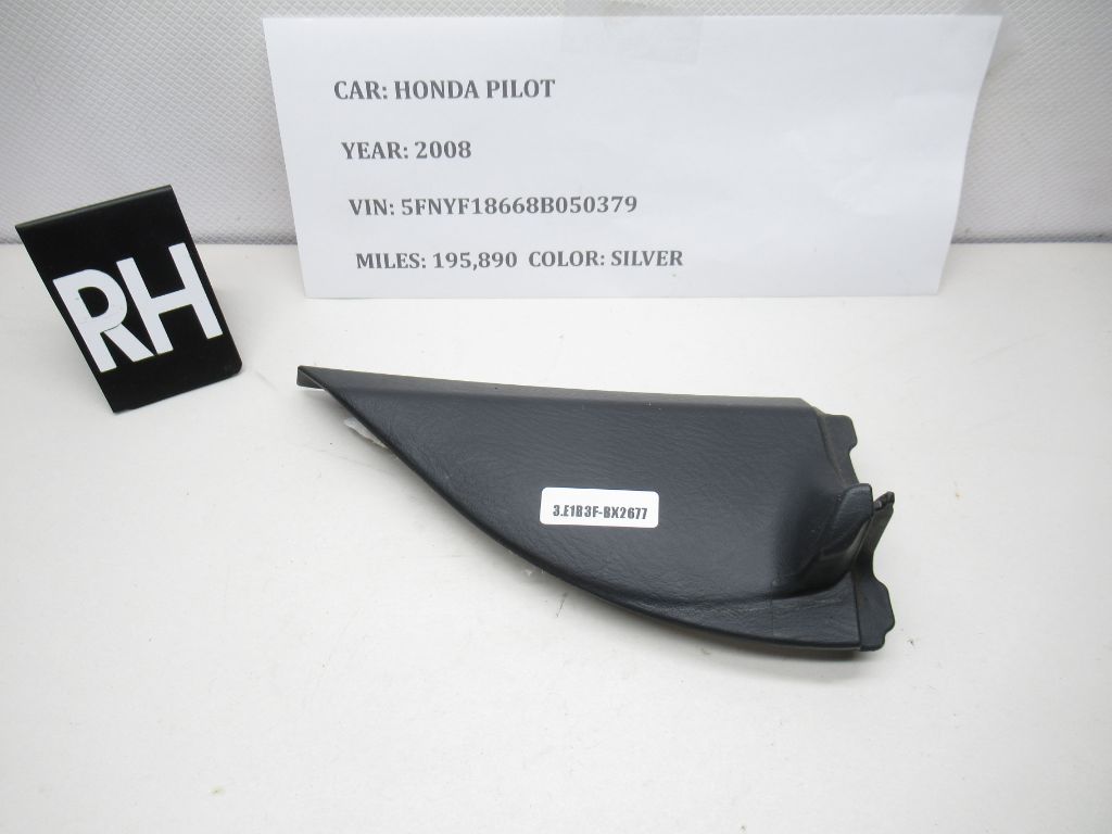 2003-2008 Honda Pilot Right Side Mirror Trim 76220-S9V-A000 OEM