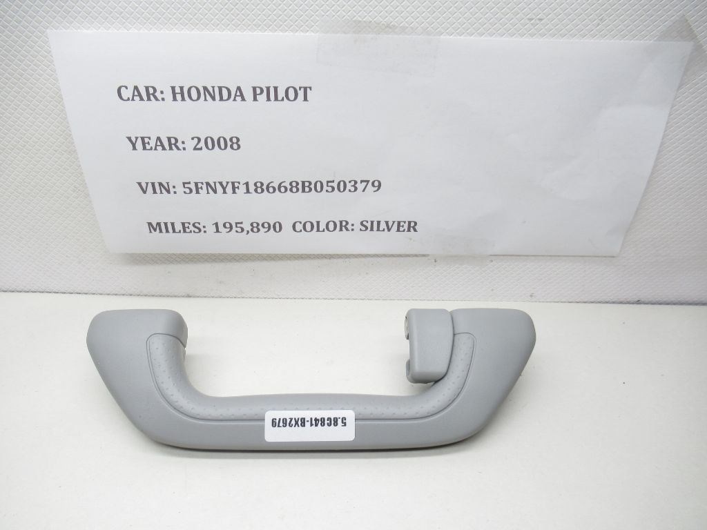 2006-2008 Honda Pilot Rear Interior Roof Grab Grip Handle Assist OEM