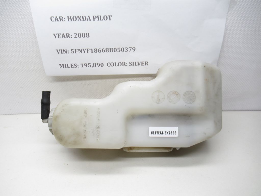 2003 - 2006 Honda Pilot Coolant Bottle Overflow Reservoir 19100-PVJ-A000 OEM