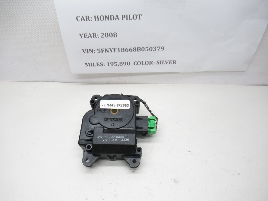 2006 - 2008 Honda Pilot A/C Heater Blend Door Actuator AW063700-8350 OEM