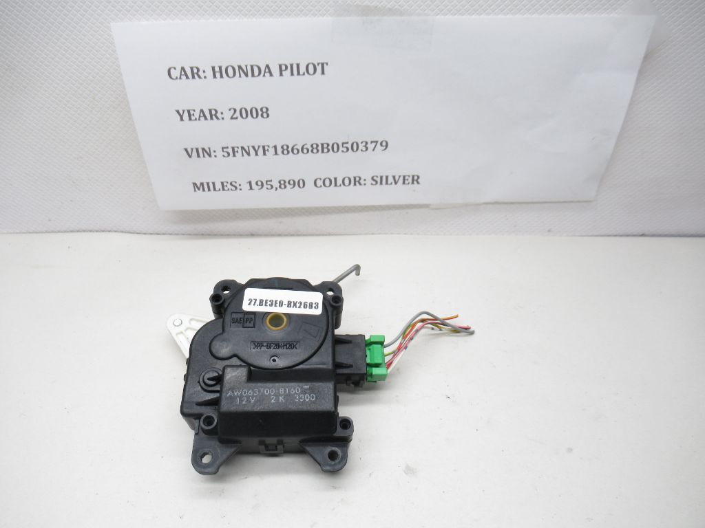 2006 - 2008 Honda Pilot A/C Heater Blend Door Actuator AW063700-8160 OEM