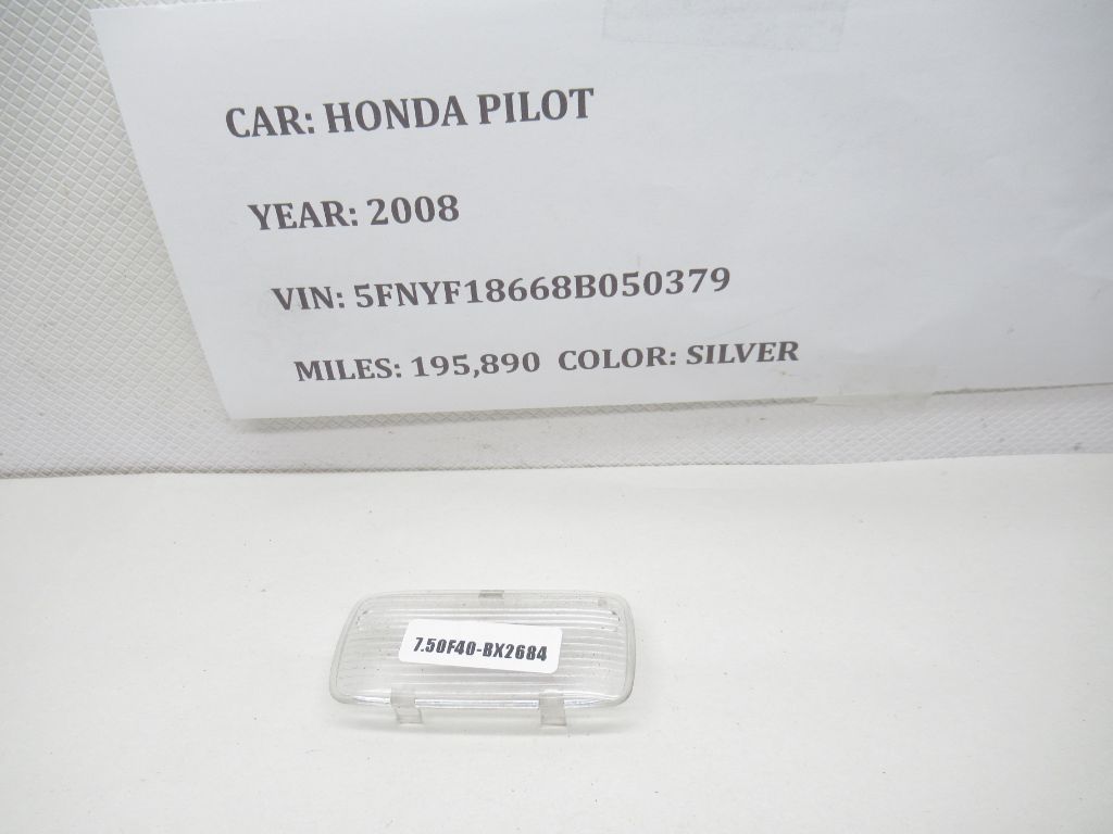 2003-2008 Honda Pilot Door Panel Trim Courtesy Light Lamp Lens 34261-SV1-A01 OEM