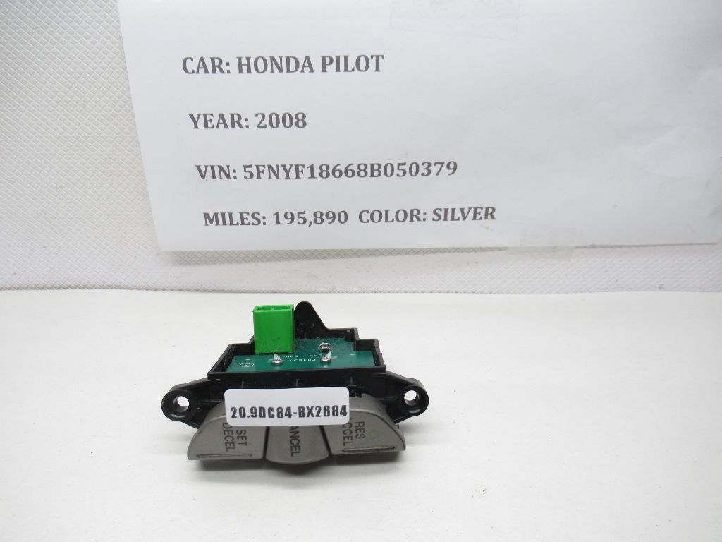 2005-2008 Honda Pilot Cruise Control Switch M20847 OEM