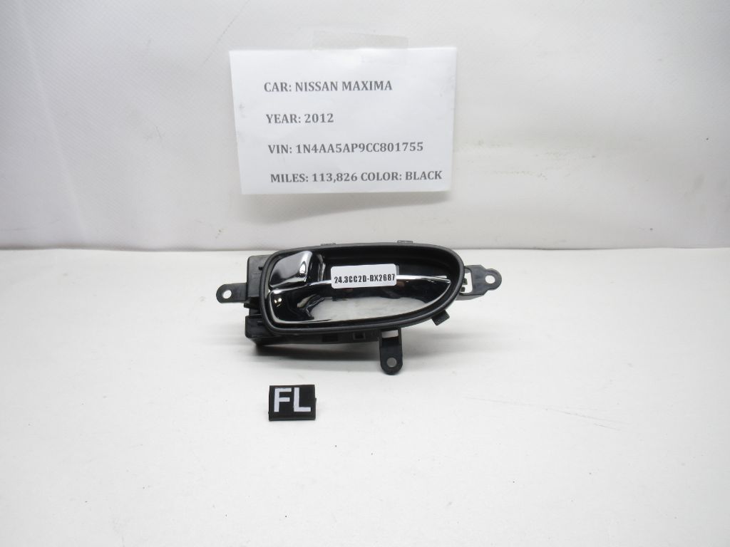 2009-2014 Nissan Maxima Left Front Interior Door Handle 80671-JA00A OEM