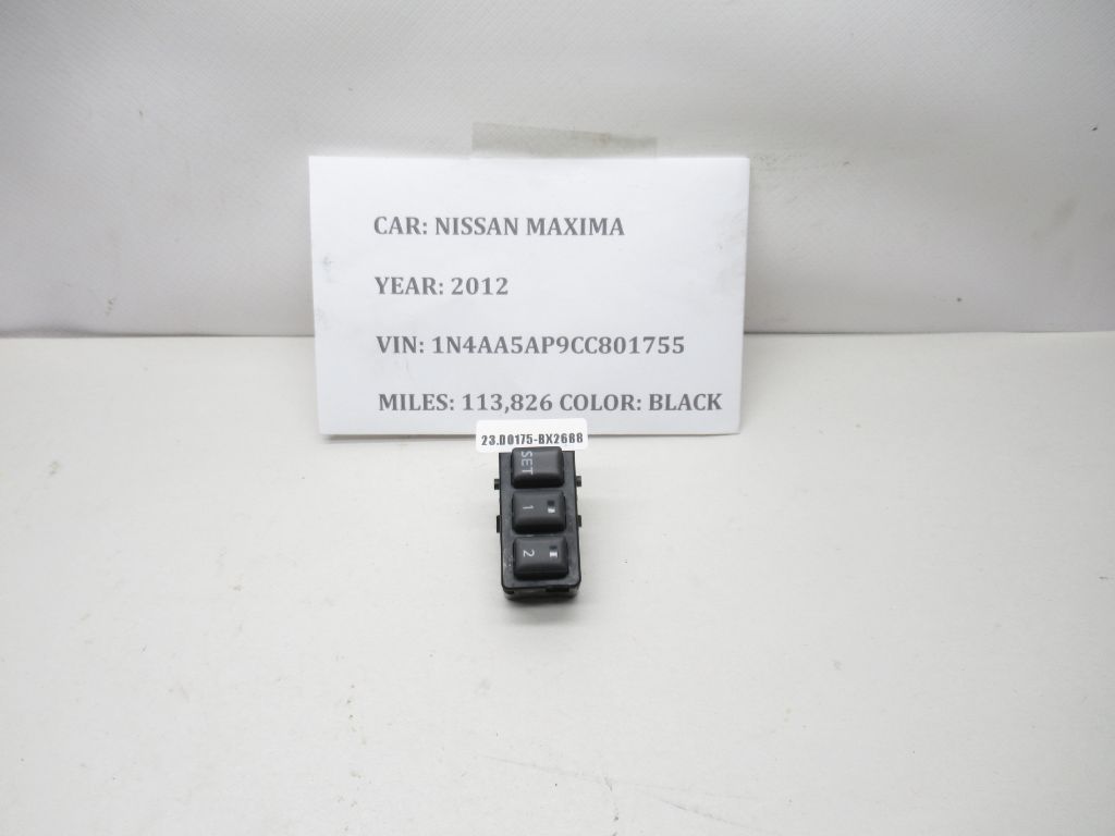 2009 - 2014 Nissan Maxima Front Left Seat Position Memory Switch 25491-EH100 OEM