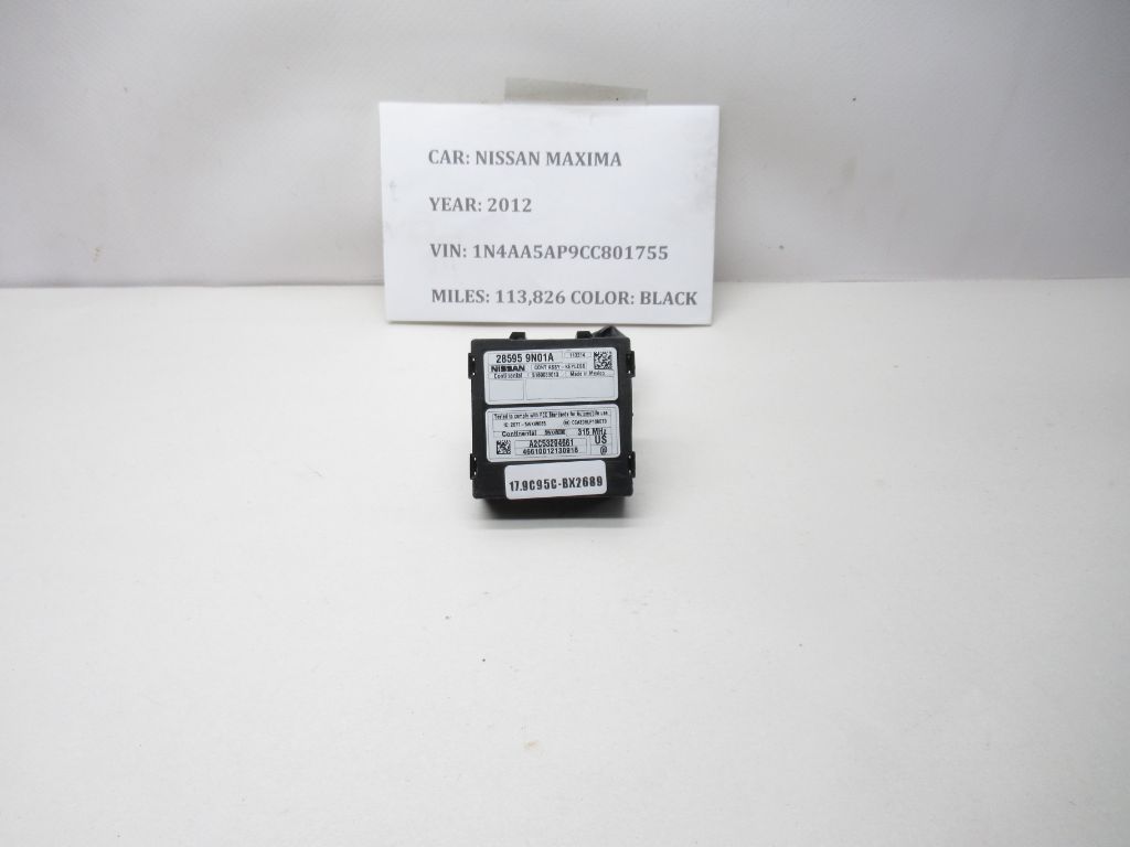 2009 - 2014 Nissan Maxima Keyless Entry Control Module 28595-9N01A OEM