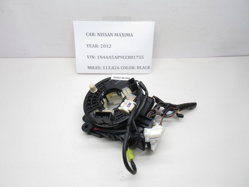 2009-2014 Nissan Maxima Steering Wheel Wire Assy 25554-9DA0A OEM