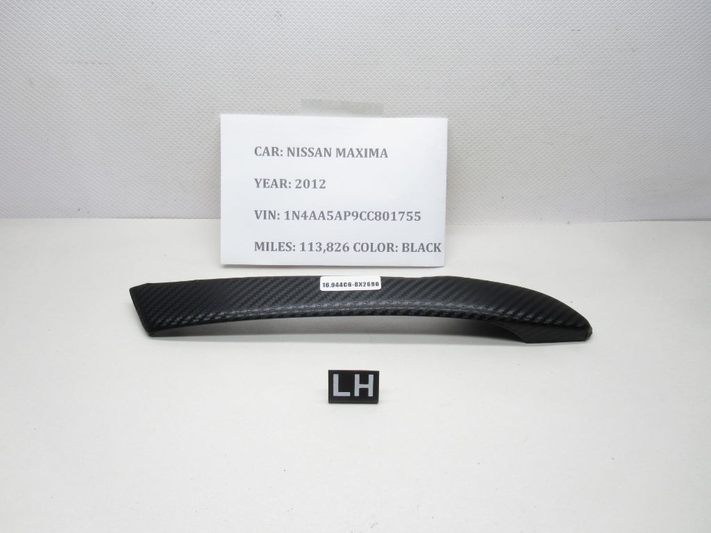 2009-2014 Nissan Maxima Left Door Pull Trim 809359N00A OEM