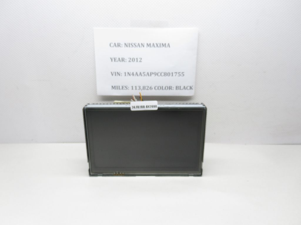 2010-2014 Nissan Maxima Dash Information Radio Display Screen 280915X00D OEM