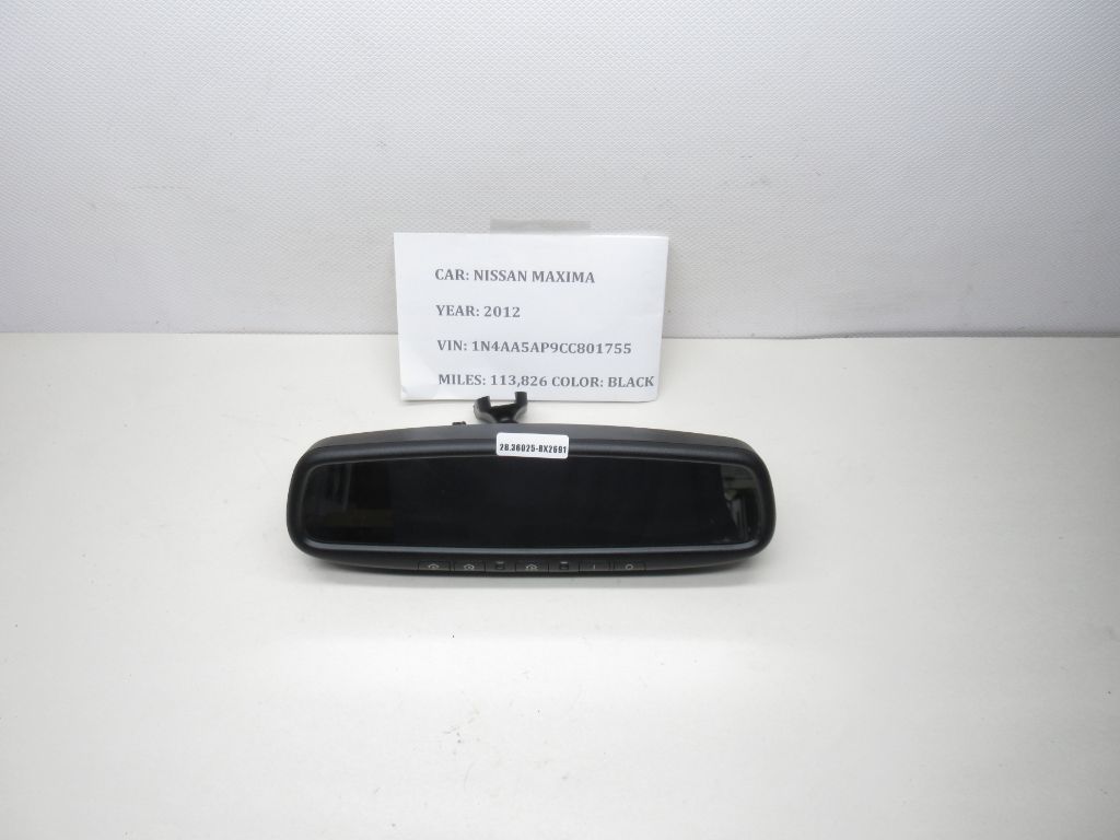 2009-2014 Nissan Maxima  Rear View Mirror 4112A-0BHL3 OEM