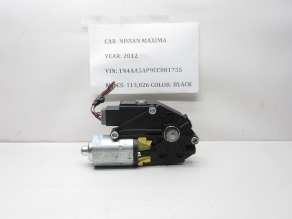 09 - 14 Nissan Maxima Rear Left Roof Panoramic Sunroof Motor 2913754D05 OEM