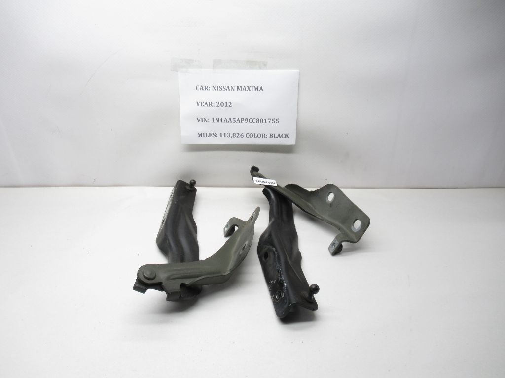 2009-2014 Nissan Maxima Hood Hinge Right & Left Pair Set 65401-9N00B OEM