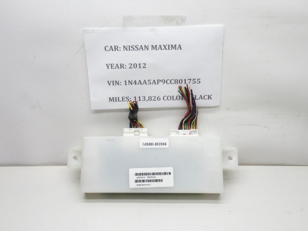 2011-2013 Nissan Maxima Power Seat Control Module 285659N30A OEM