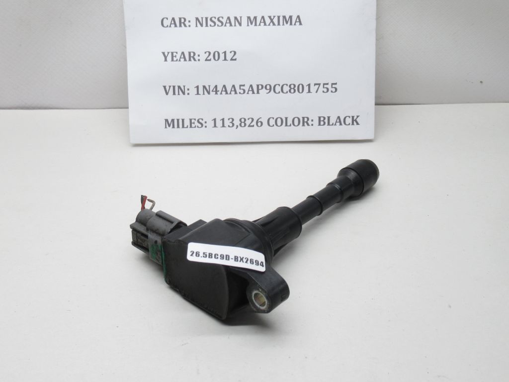 2009 - 2014 Nissan Maxima Ignition Coil 22448JA10C OEM