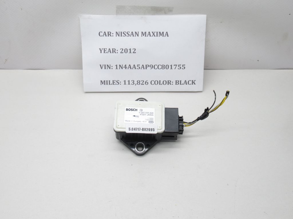 2009 - 2014 Nissan Maxima Yaw Rate Sensor 47931JA00A OEM