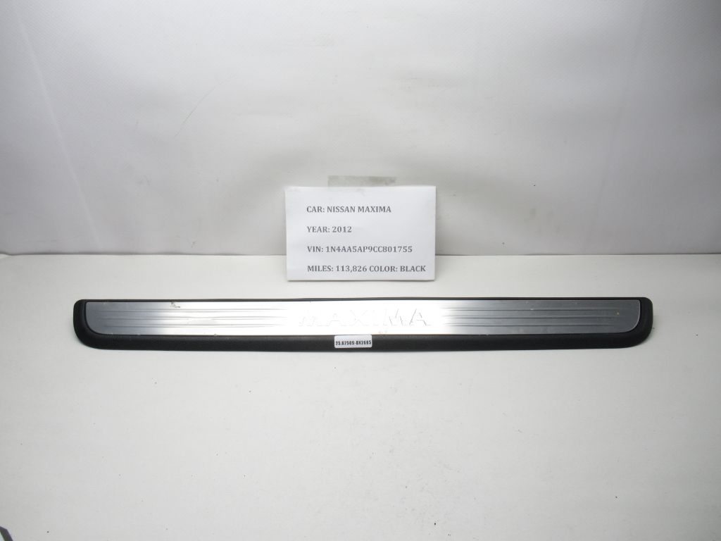 2009-2014 Nissan Maxima Front Door Scuff Plate Trim Panel 769B19N10 OEM