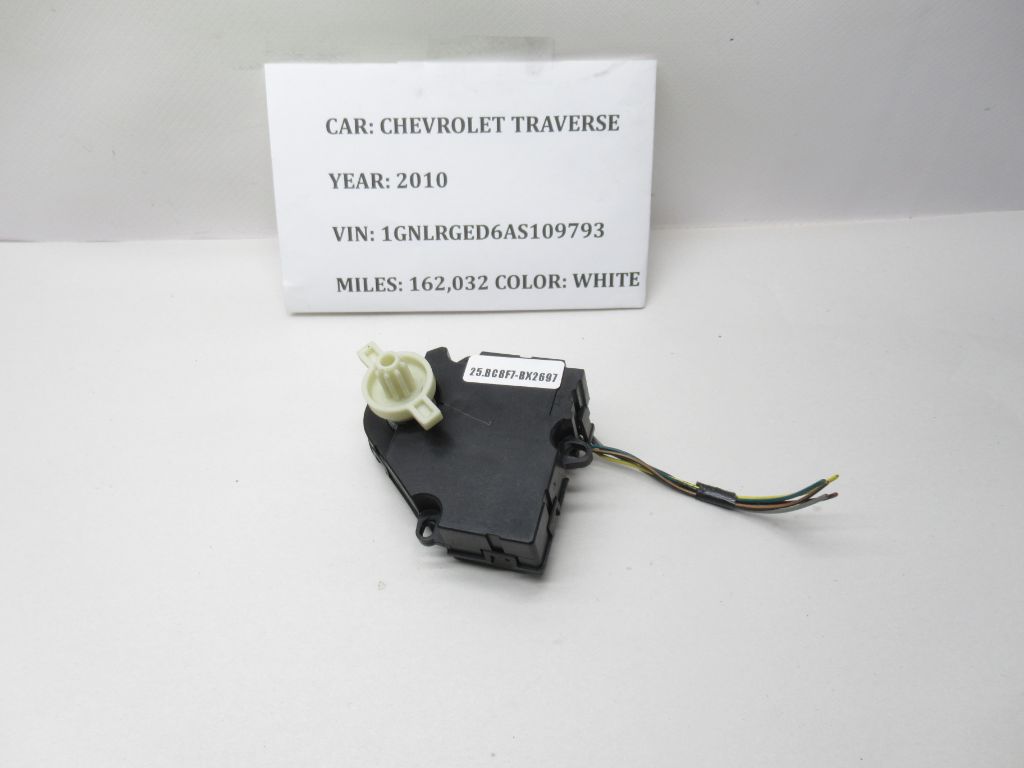 2009-2012 Chevrolet Traverse A/C Heater Blend Door Flap Actuator T3983001 OEM