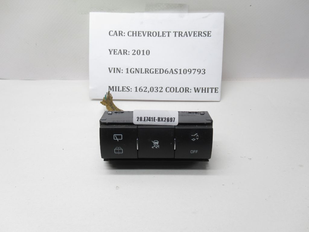 2009-2017 Chevrolet Traverse Rear Wiper Traction Power Gate Switch 22824078 OEM