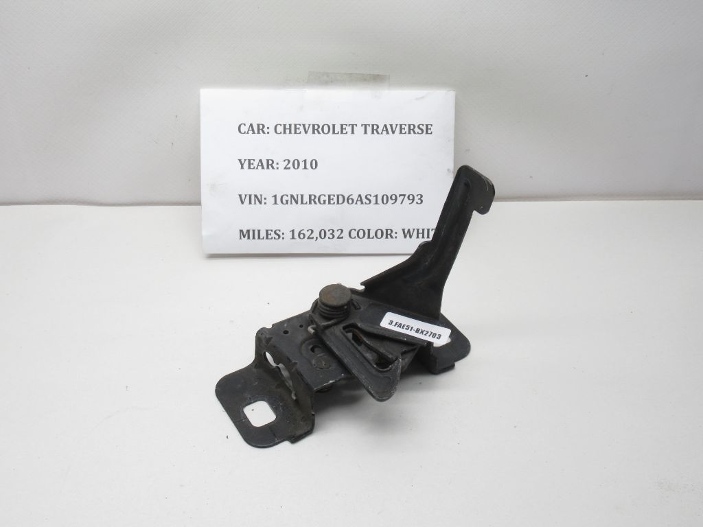 2009-2012 Chevrolet Traverse Hood Lock Latch Release Actuator 20810942 OEM