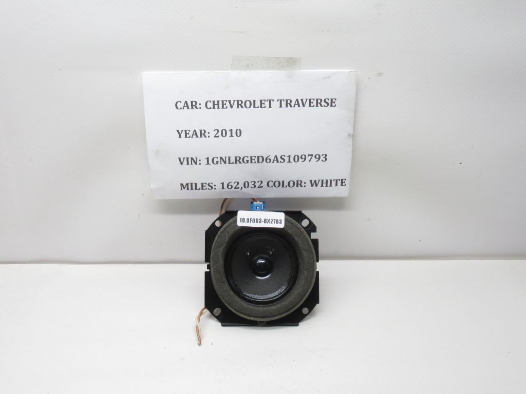 2010-2017 Chevrolet Traverse Rear Quarter Panel Radio Speaker Audio 25982647 OEM