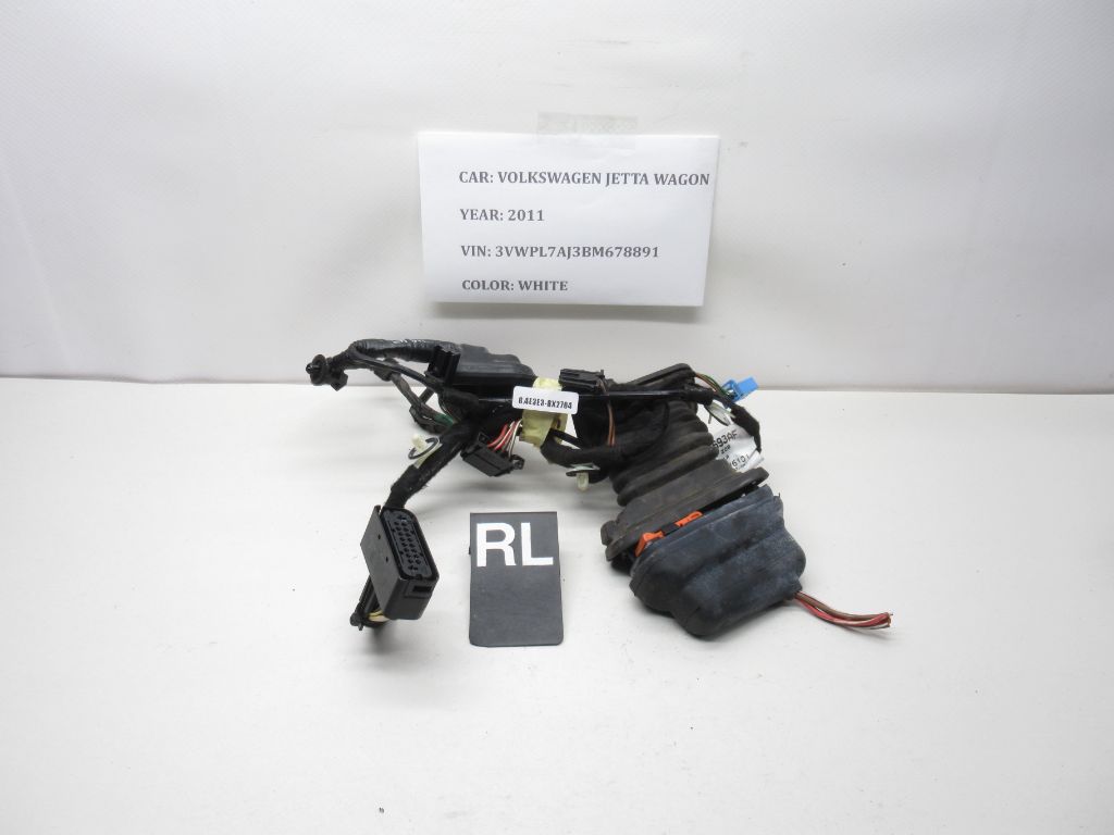 2011-2018 Volkswagen Jetta Wagon Left Rear Door  Wiring Harness 1K9971693AF OEM