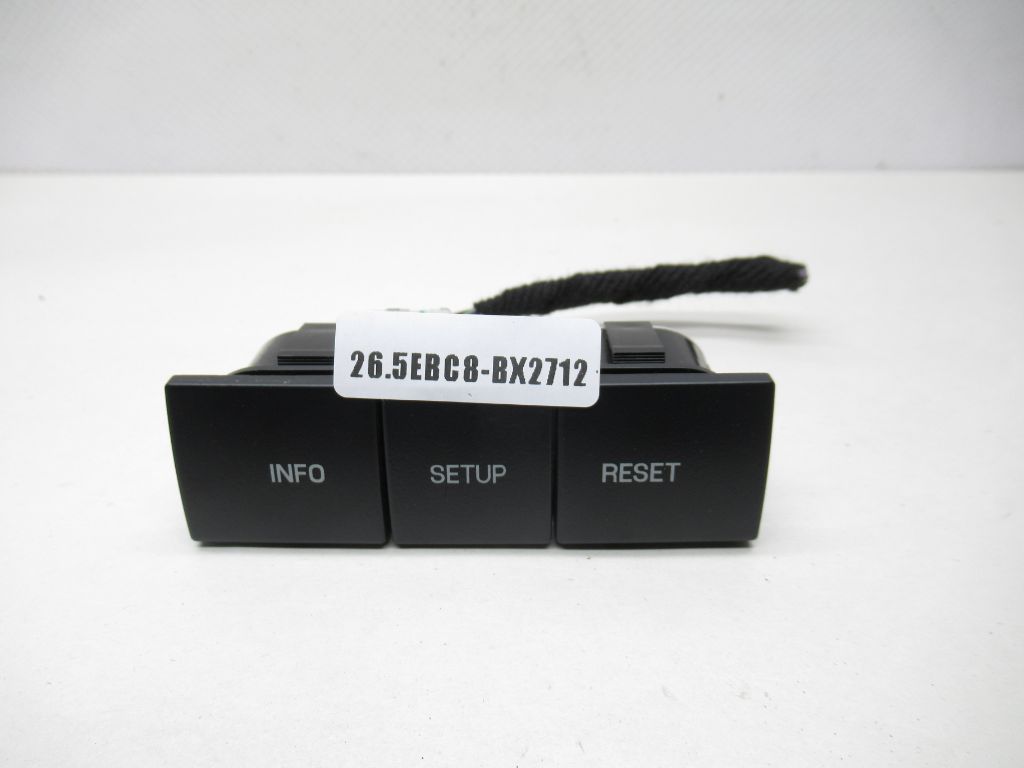 2006-2012 Ford Fusion Dashboard Info Setup Resert Switch 6E5T-10D889-ADW OEM