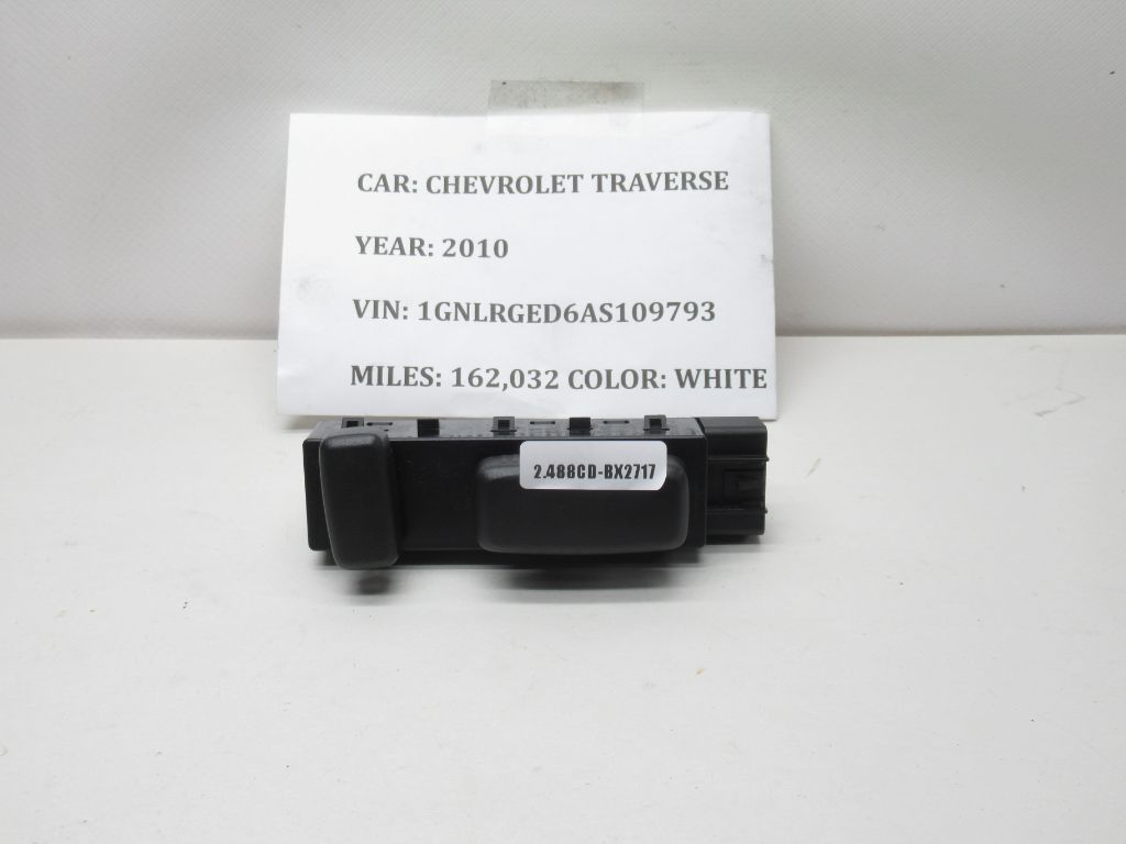 2009-2017 Chevrolet Traverse Front Right Side Seat Control Switch 15259065 OEM