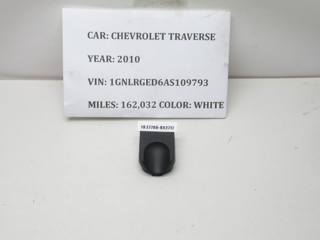 2009-2017 Chevrolet Traverse Trunk Cargo Cover Net Hook Trim Cap 20823236 OEM