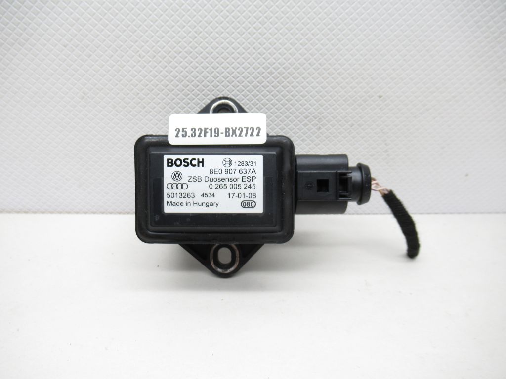 2004 - 2009 AUDI A8 ESP YAW Sensor 8E0907637A OEM