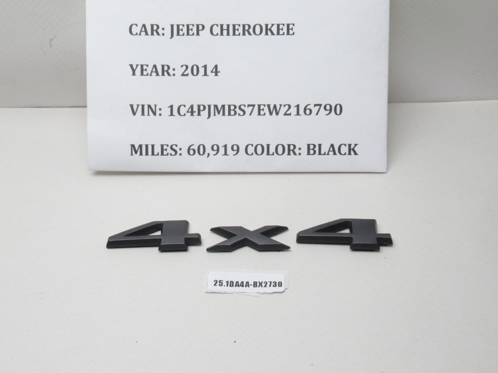 2014 - 2018 Jeep Cherokee 4x4 Emblem 55157091AD OEM