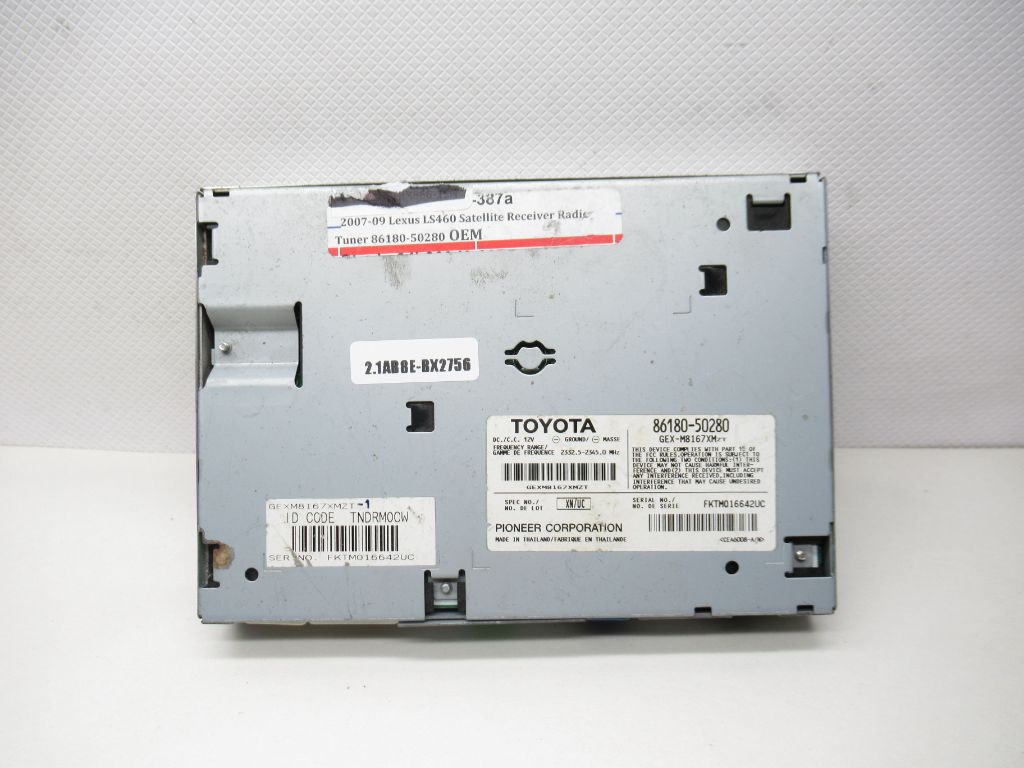 2007-2009 Lexus LS460 Satellite Receiver Assy 86180-50280 OEM