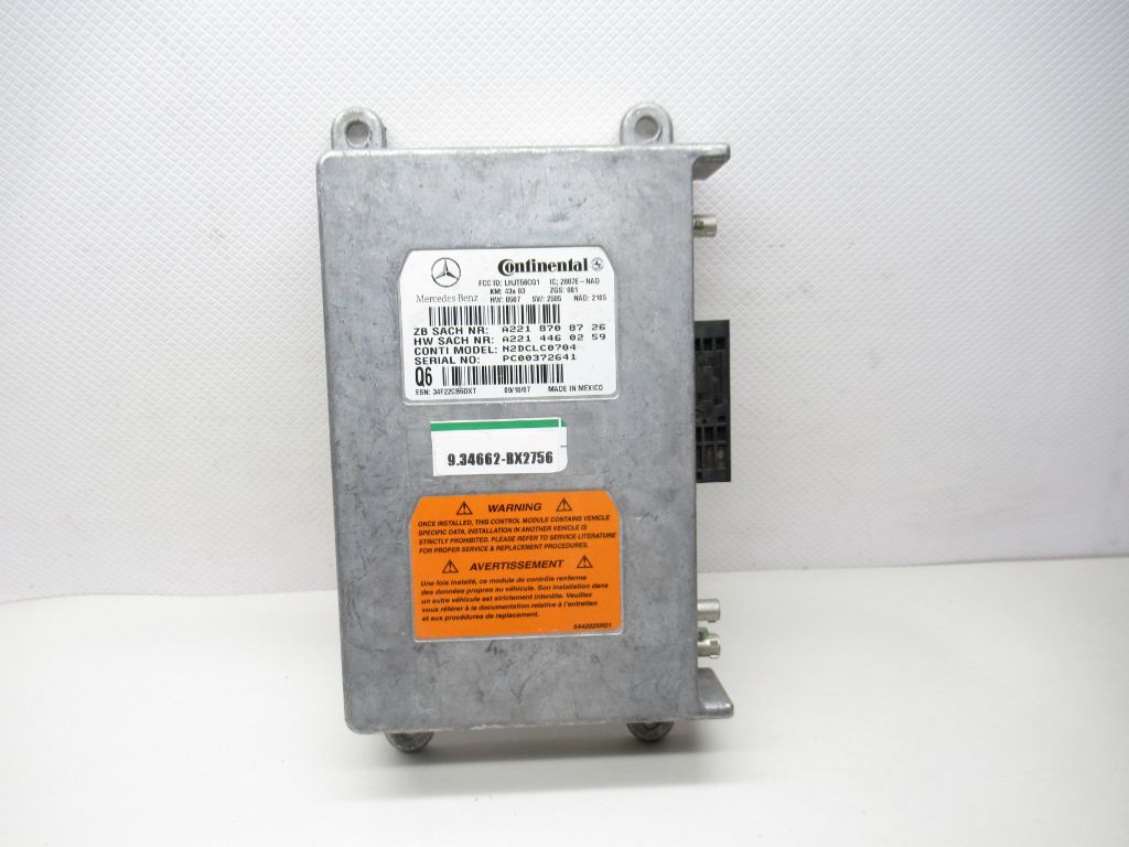 06-09 Mercedes E350 Voice Communication Control Module A2214460259 OEM